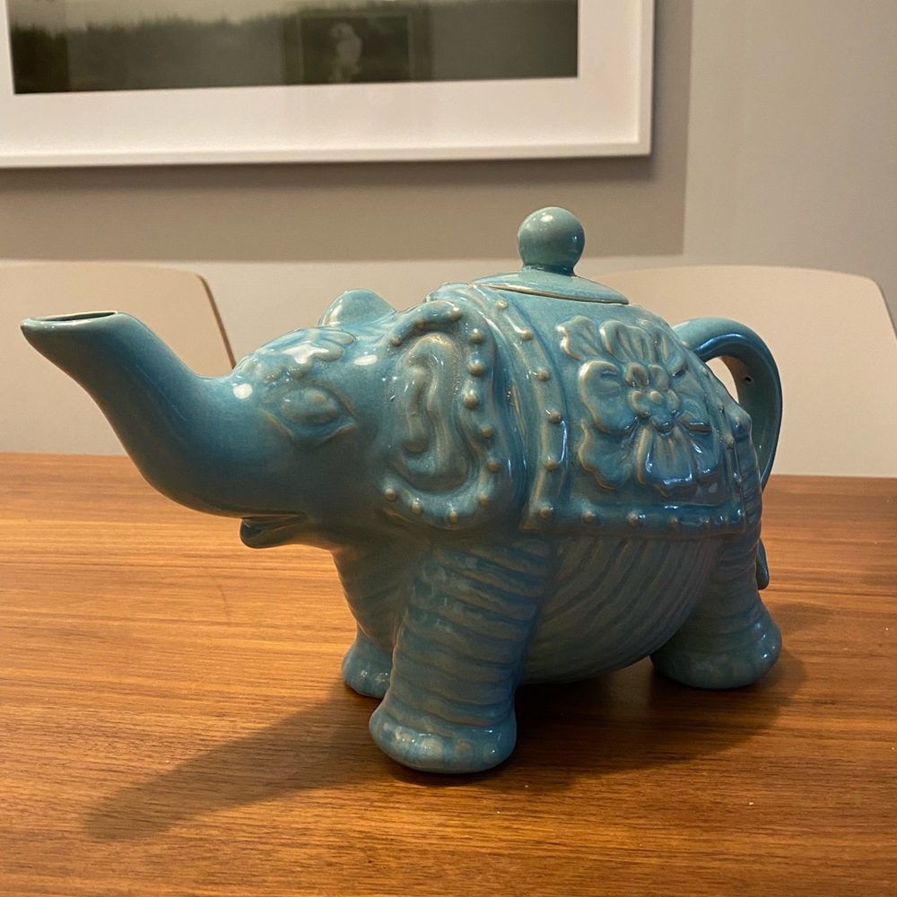 Calypso St. Barth X Target Elephant teapot